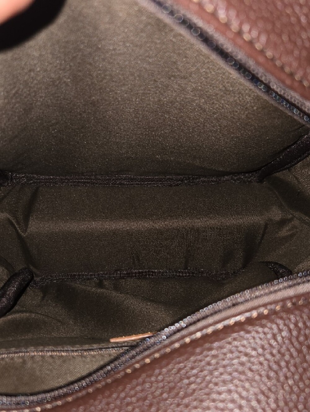 Montana West Brown Mini Backpack with Tassel Accent - Picture 5 of 6